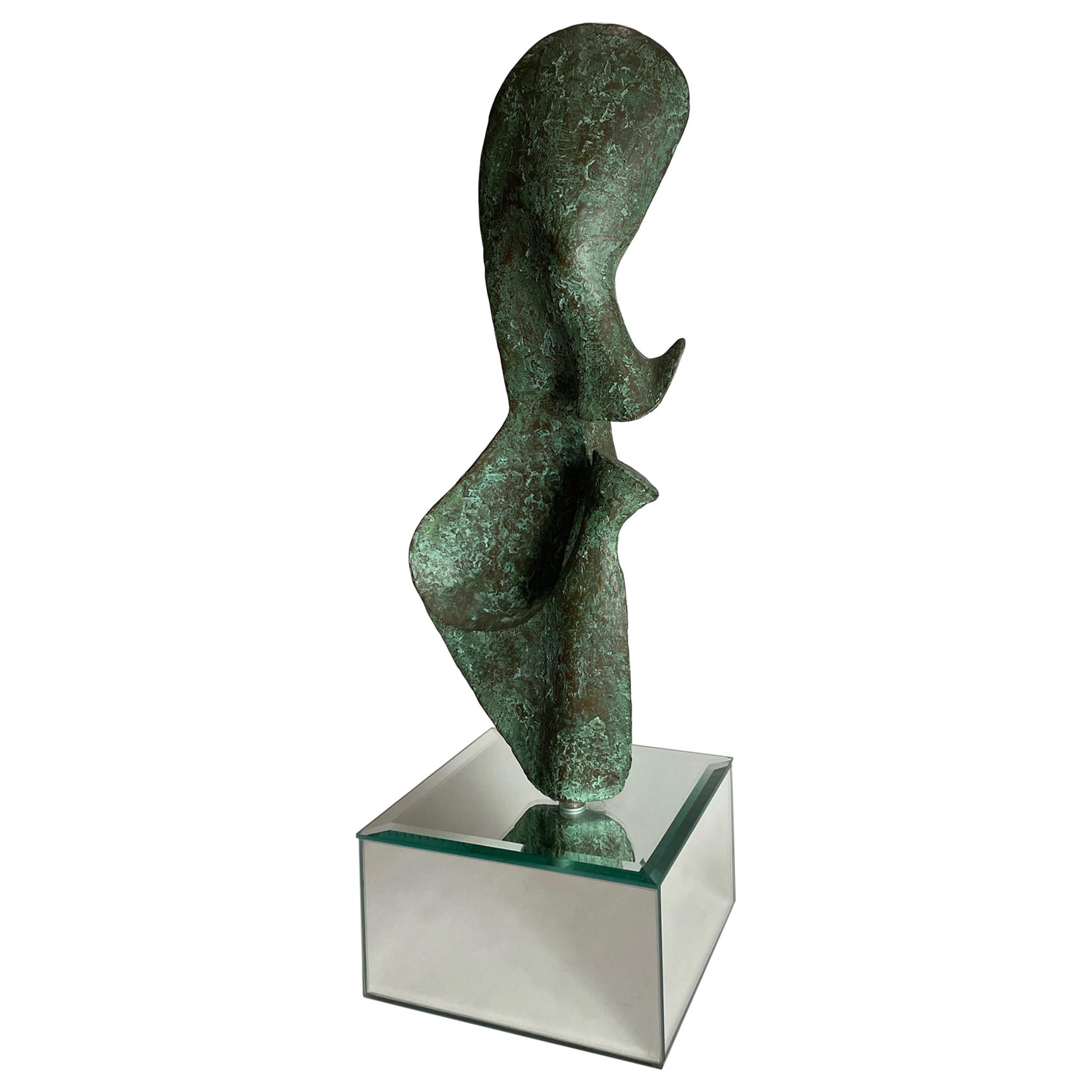 Bronze Sculpture by Leonardo Nierman, Signed and Numbered For Sale