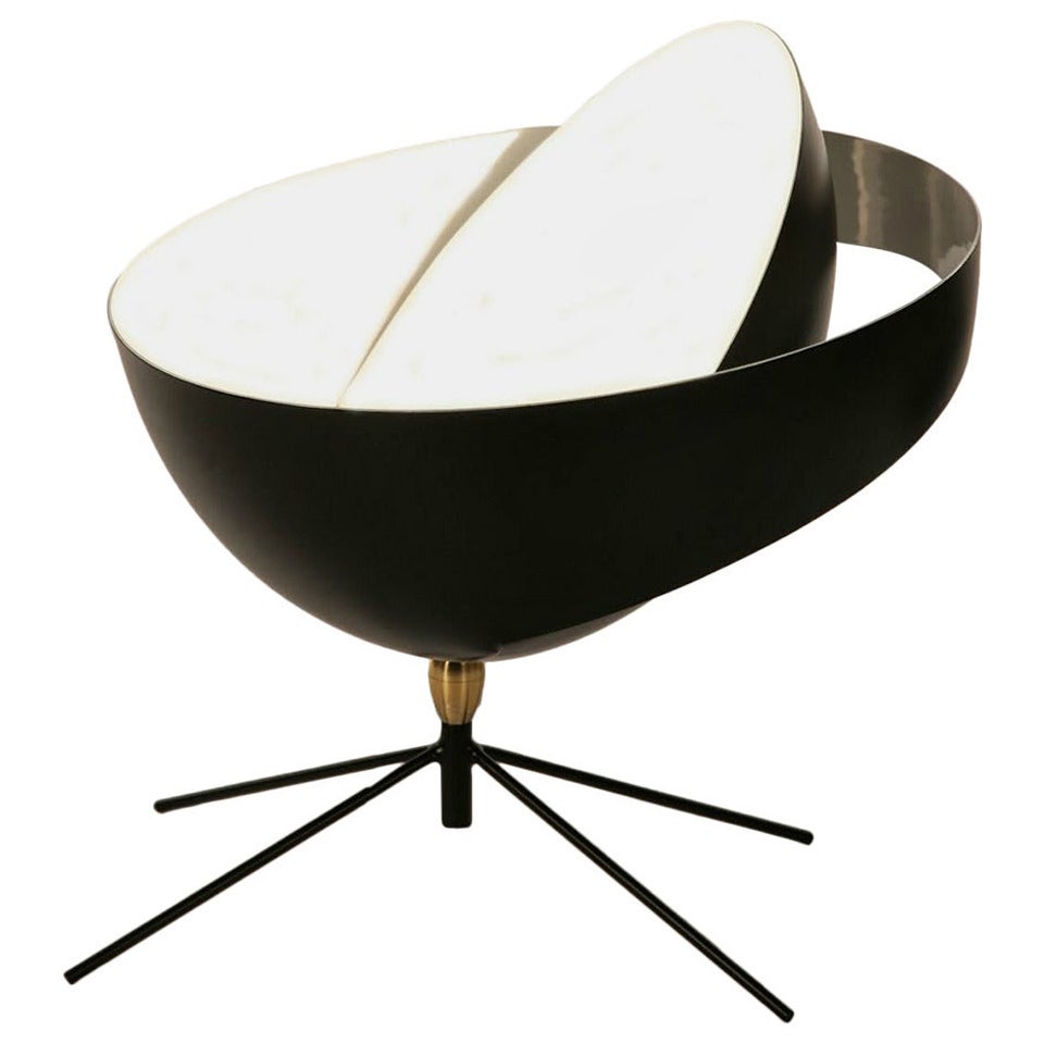 Serge Mouille - Saturn Desk Lamp in Black - IN STOCK! For Sale