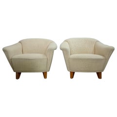 Vintage Pair of Wilhelm Knoll Lounge Chairs