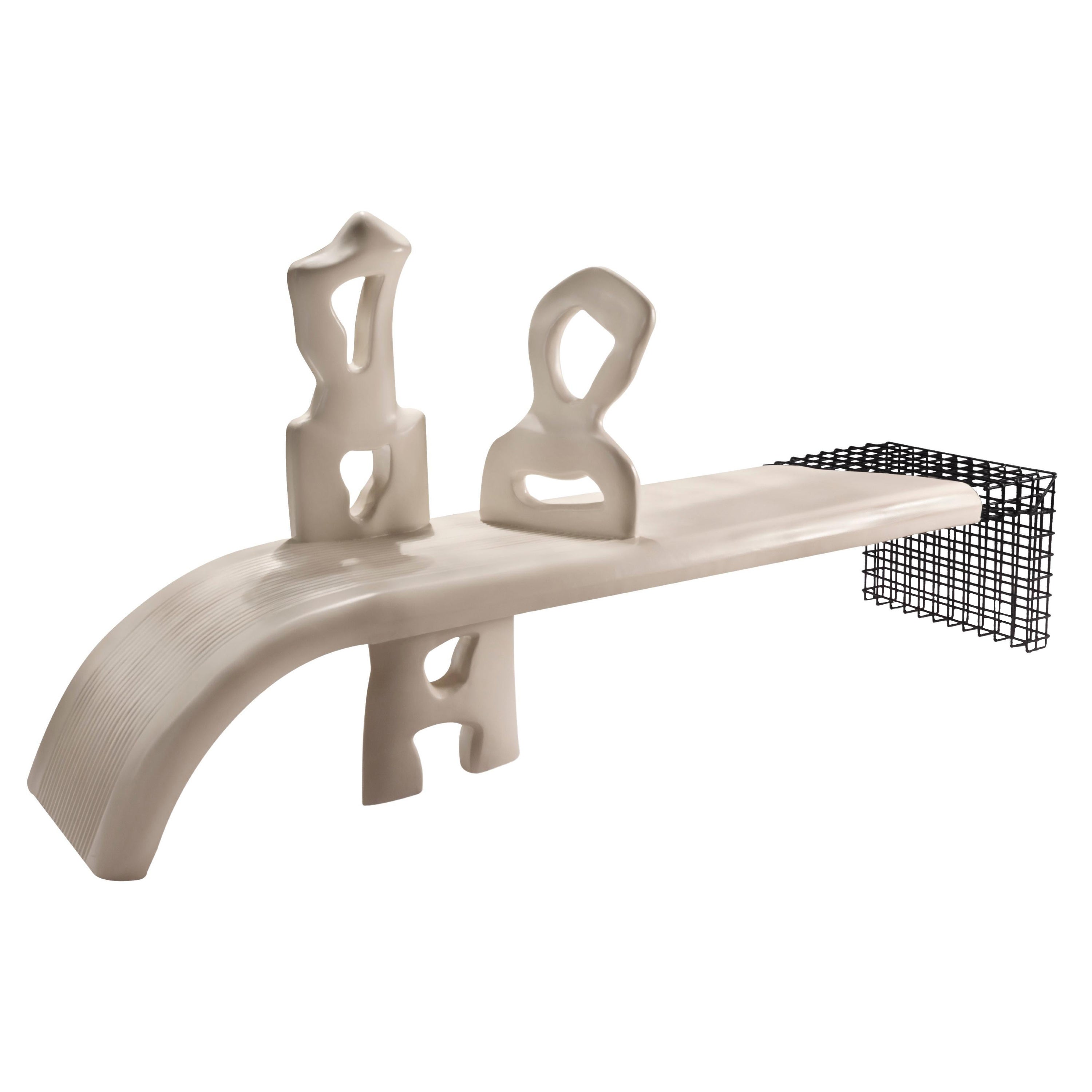 Growth - Polyester And Metal Bench 