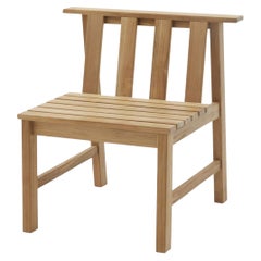 Aurélien Barbry Outdoor 'Cadence' Chair in FSC Certified Teak for Skagerak