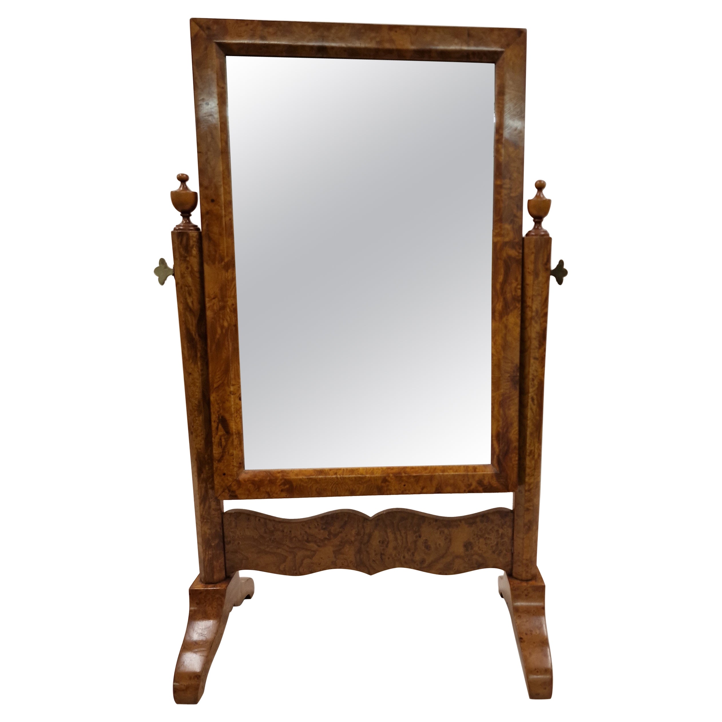 Table Mirror, Makeup / Vanity Mirror, Late Biedermeier, Around 1850, Austria  For Sale