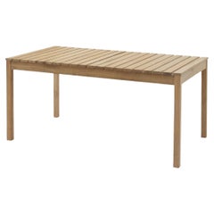 Aurélien Barbry Outdoor 'Cadence 160' Table in FSC Certified Teak for Skagerak
