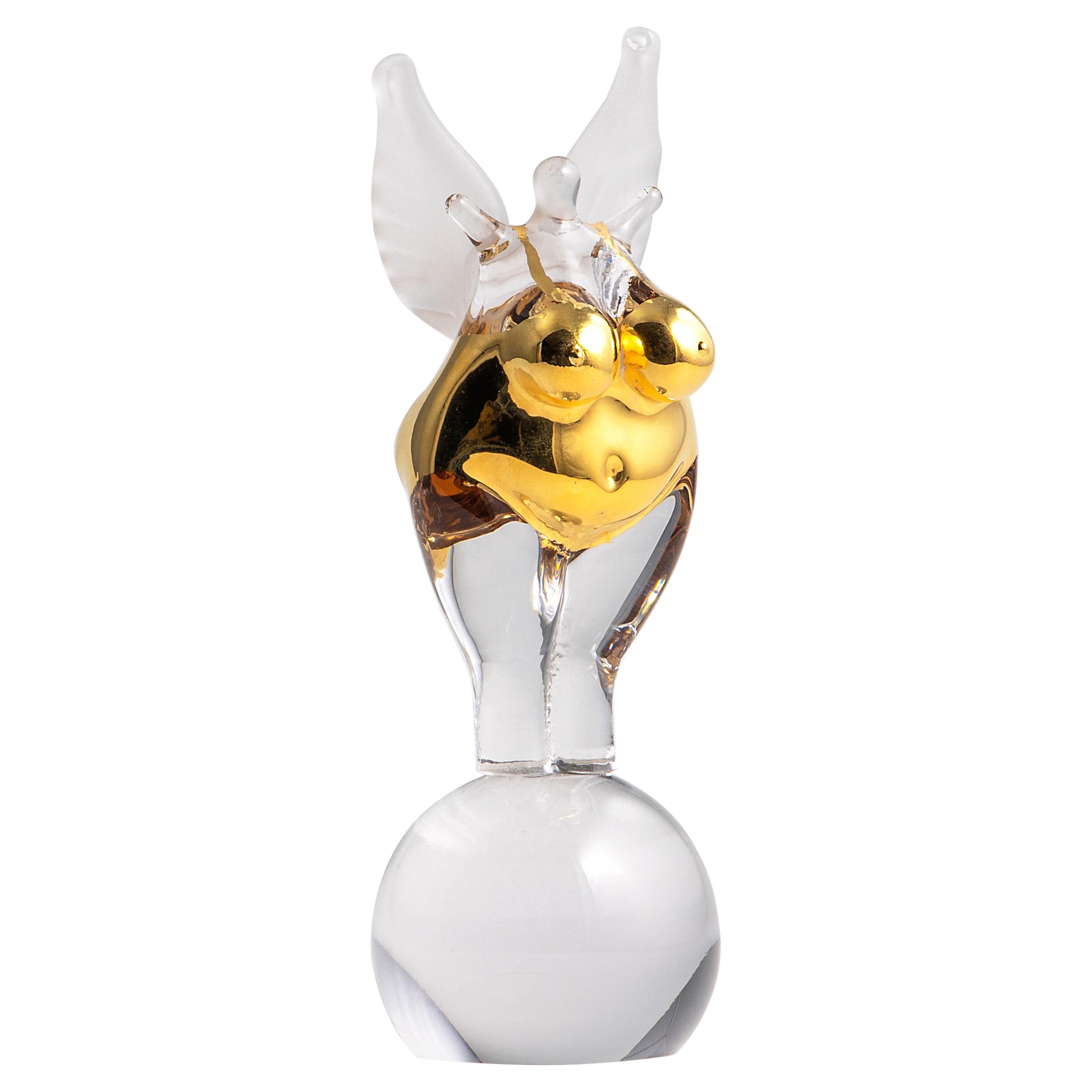 Kosta Boda Golden Angel  For Sale