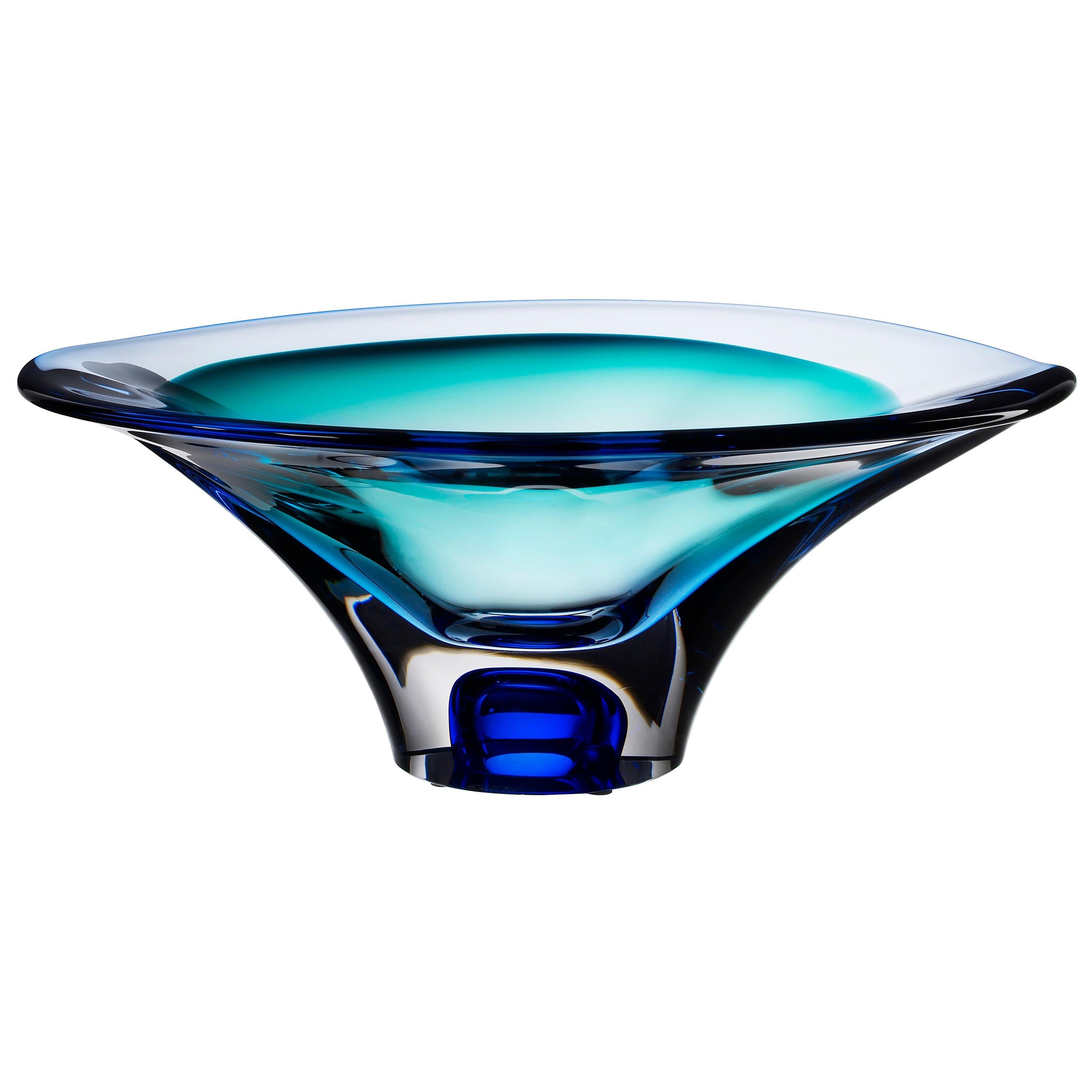 Kosta Boda Vision Bowl Blue For Sale