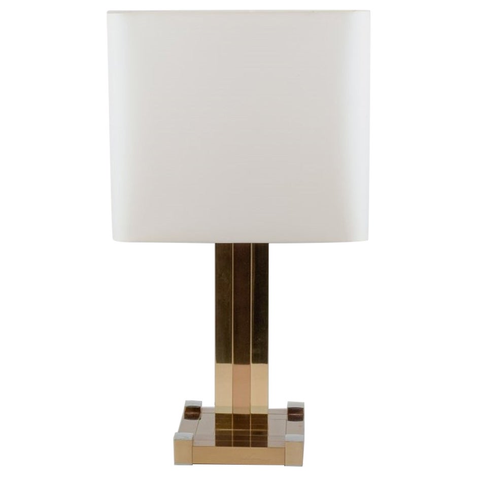 Lumica, Spain. Large Table Lamp. Late 20th Century For Sale