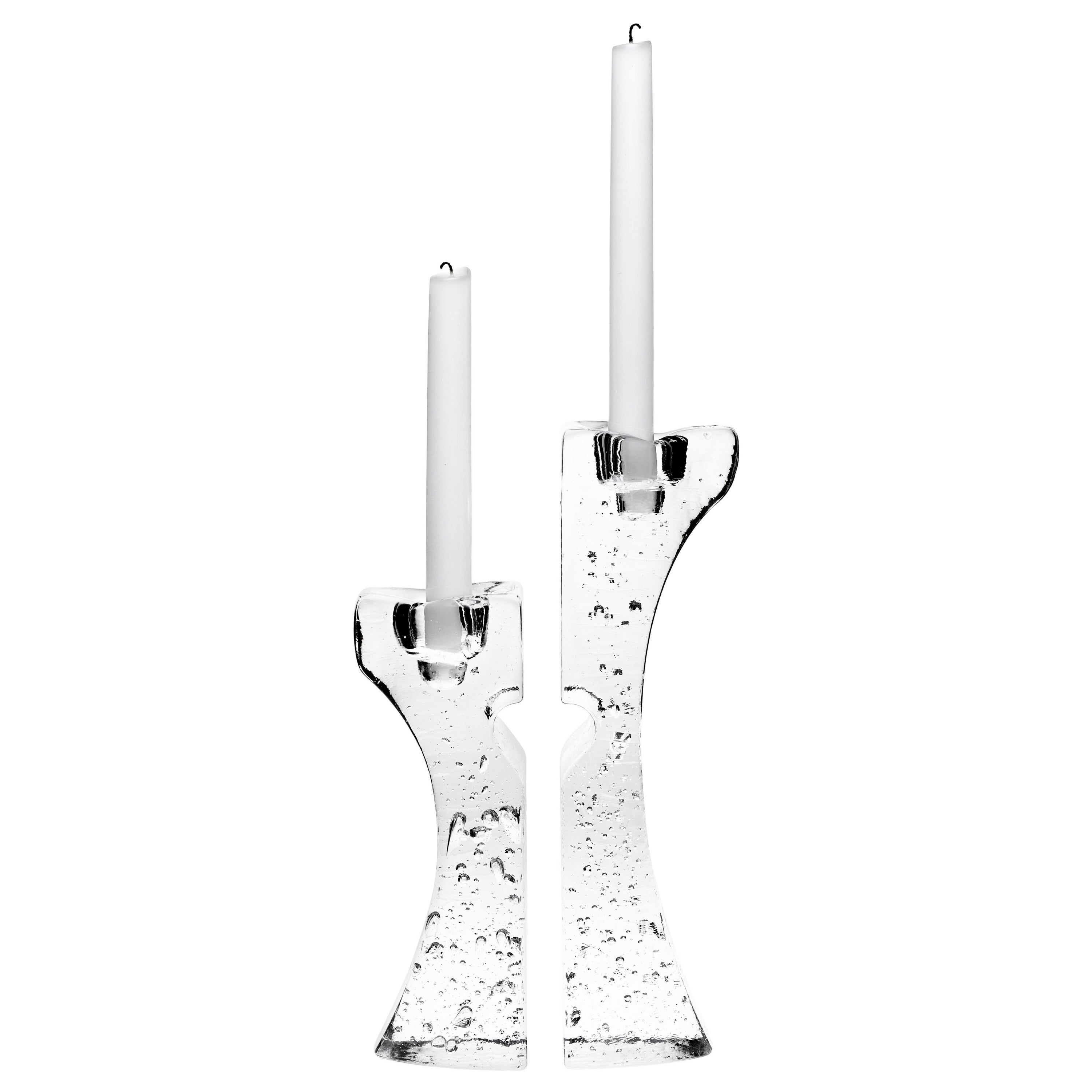 Kosta Boda Connect Candlestick 2-Pack