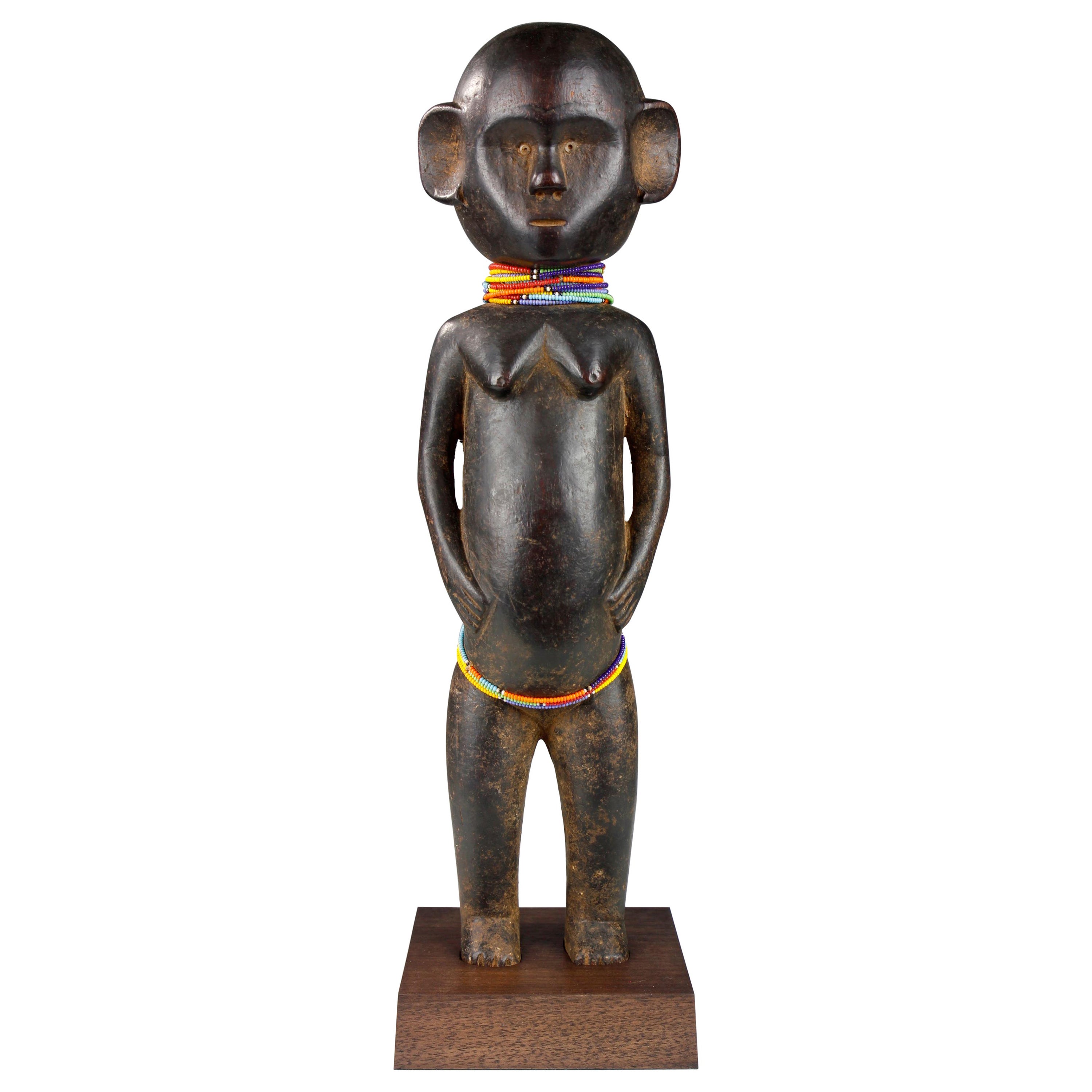 Mid-Twentieth Century Tanzanian Maternity Figure For Sale