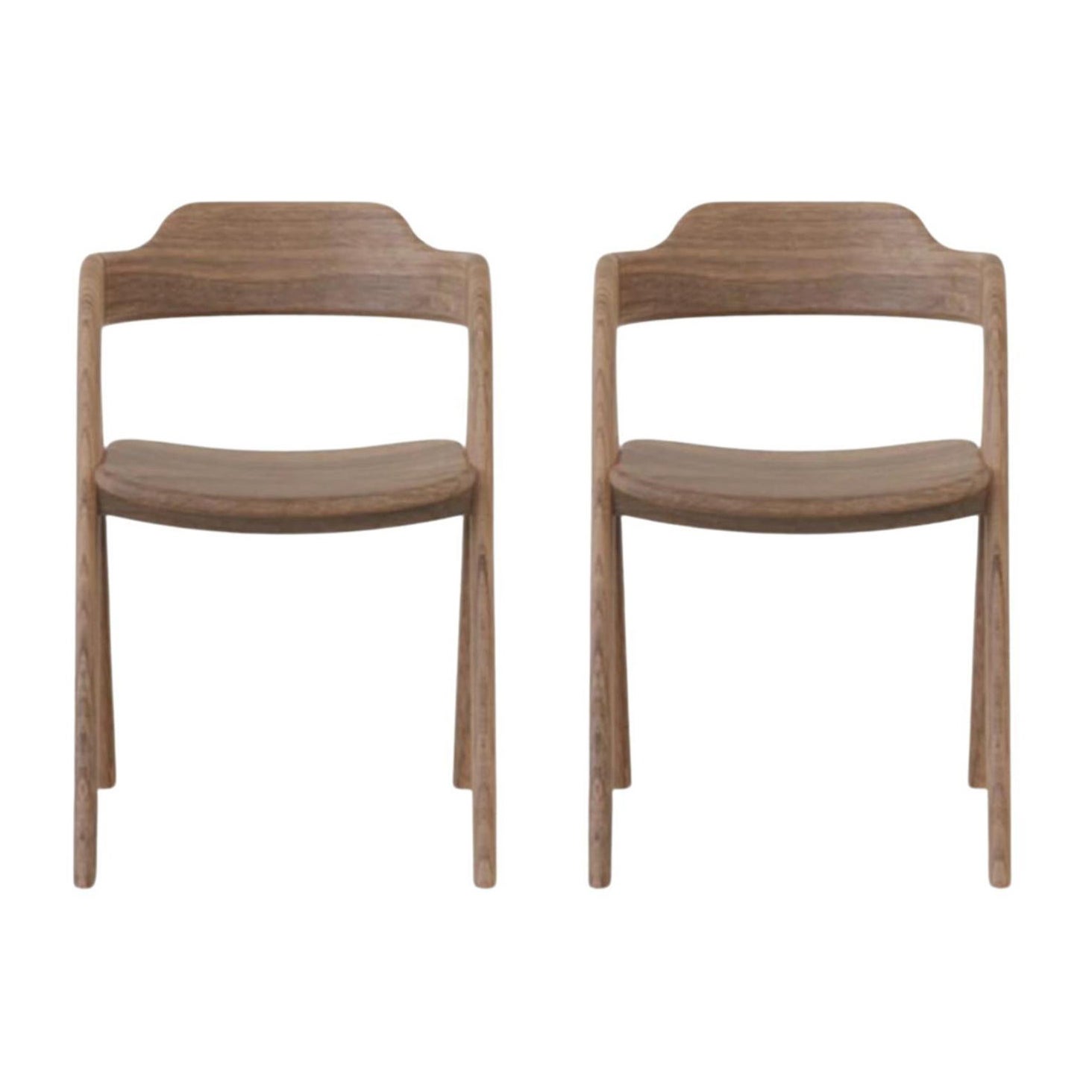 Set of 2 Balance Chairs by Sebastián Angeles For Sale