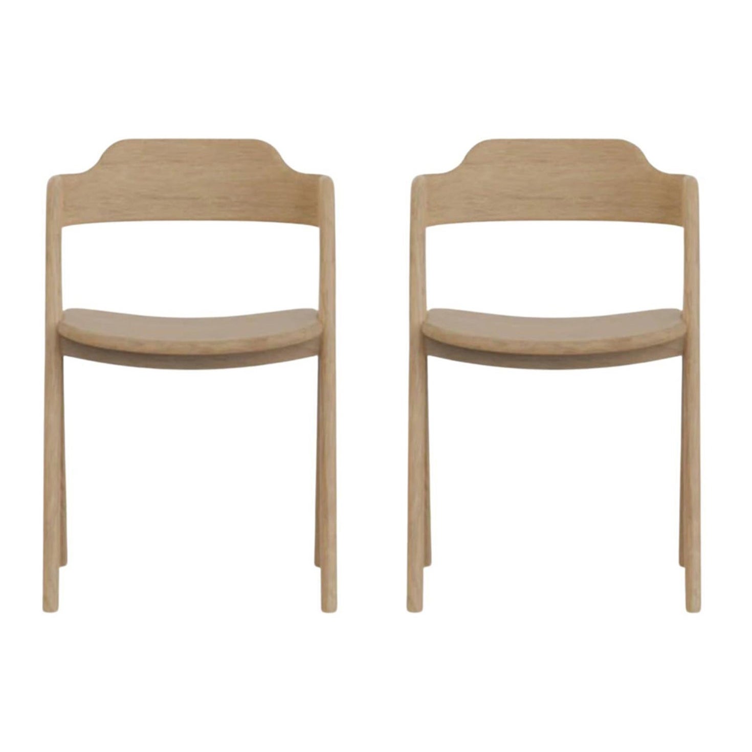 Set of 2 Balance Chairs by Sebastián Angeles