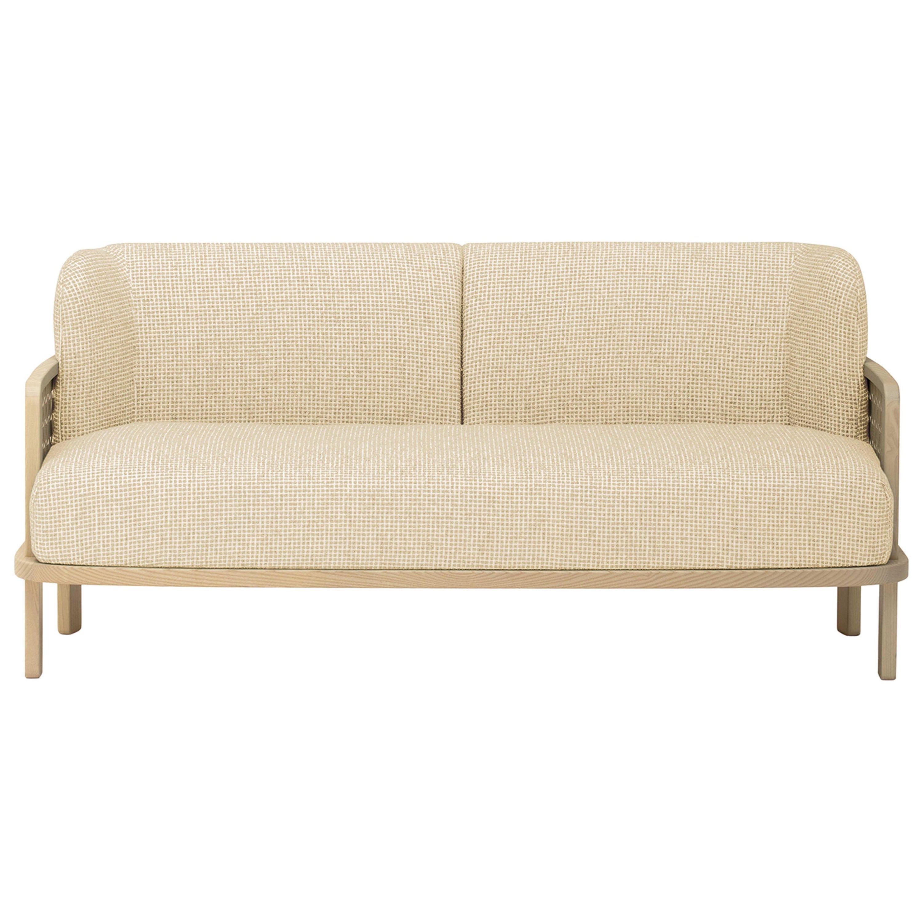 Raquette 181 Beige Sofa by Cristina Celestino For Sale