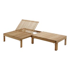 Povl B. Eskildsen Outdoor 'Riviera' Lounge Chair in Teak for Skagerak