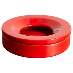 Red Mangiarotti Ashtray