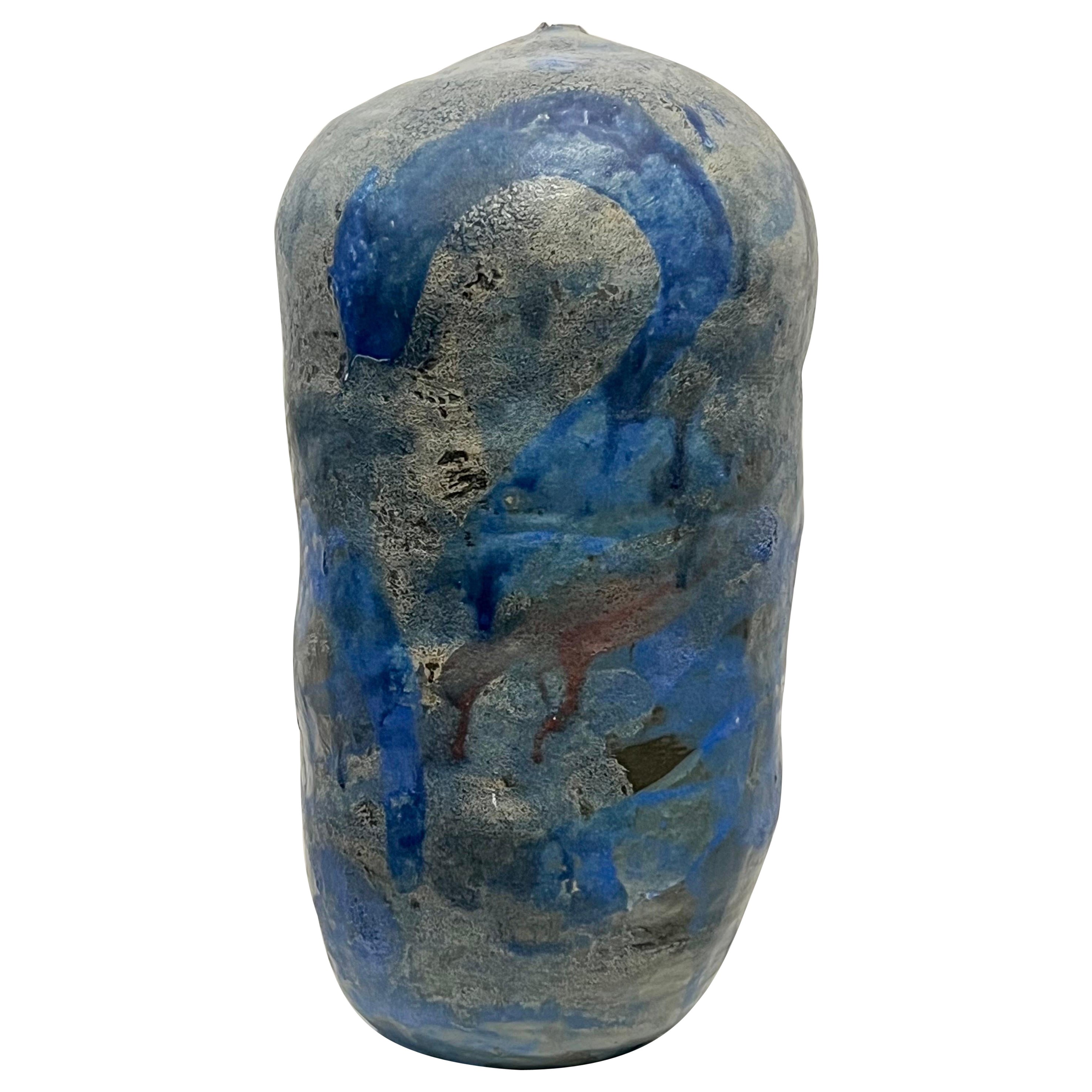 Justin Hoffman Glazed Ceramic Vessel 2021 For Sale