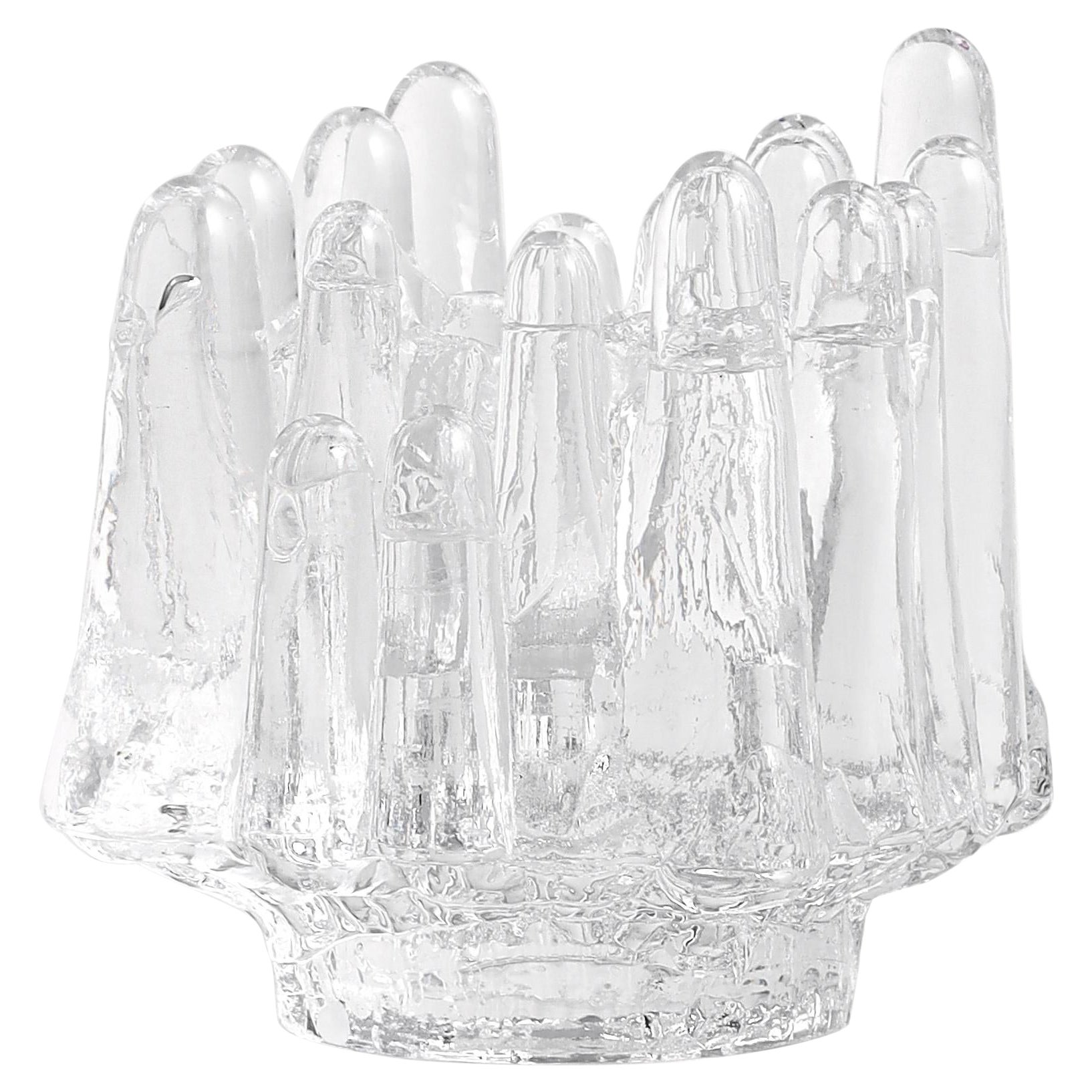 Kosta Boda Polar Clear Votive Medium For Sale