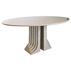 Italian Modern Granite Samo Table by Carlo Scarpa for Simon Gavina, 1970s