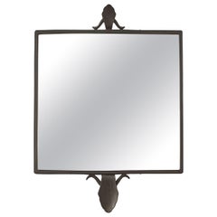 Retro Mid-Century Modern Mirror Attributed to Josef Frank