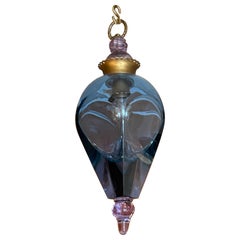 Vintage Murano Glass Lantern, Italy, 1950s