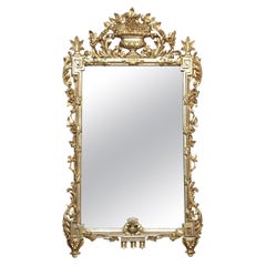 18th Century Venetian-Style Silvered Wall Mirror