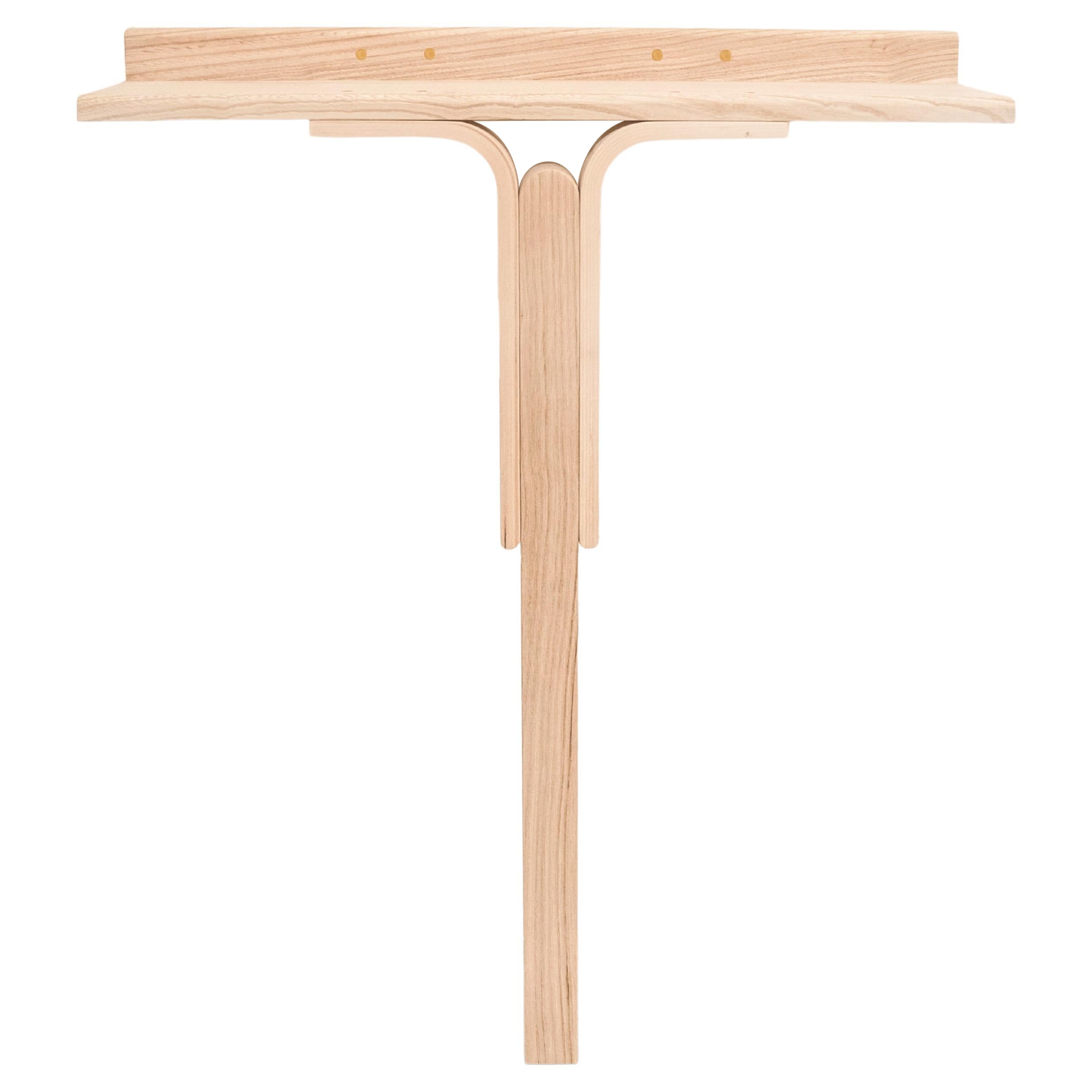 21st Century, Contemporary Wood Console Table Handmade in Italy by Ilabianchi For Sale