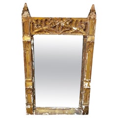 1800s French Giltwood Wall Mirror