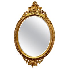Vintage 20th Century Golden Gilded Age Mirror