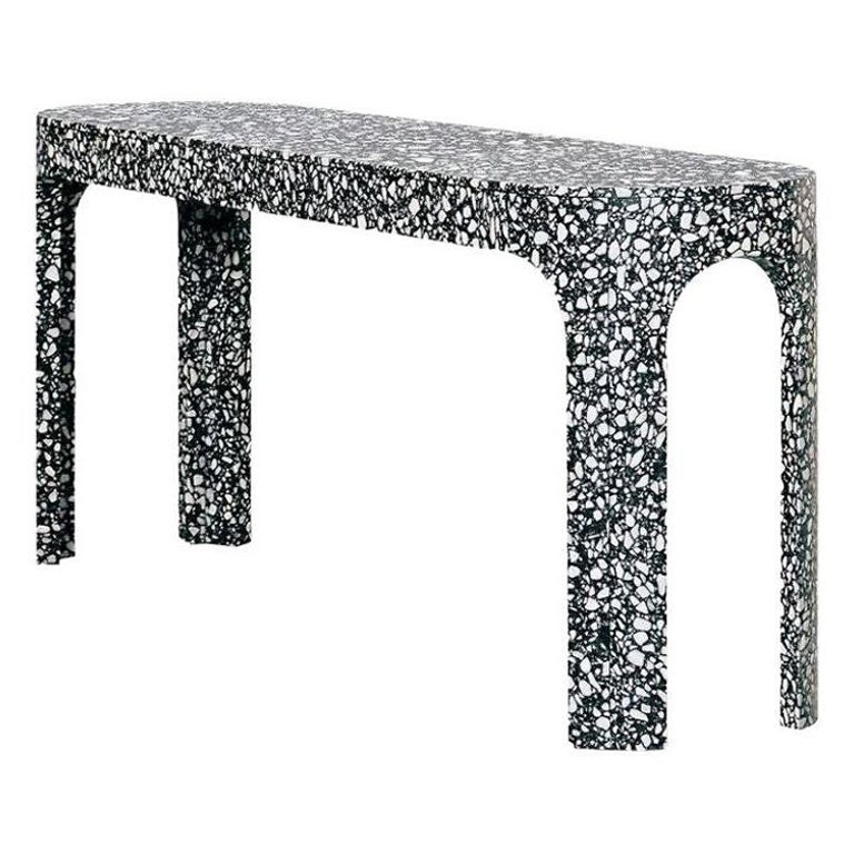 Table console Loggia en terrazzo de Matteo Leorato en vente
