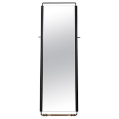 PERFIDIA_01 Floor Mirror in Solid Wood and Bronze Details by ANDEAN