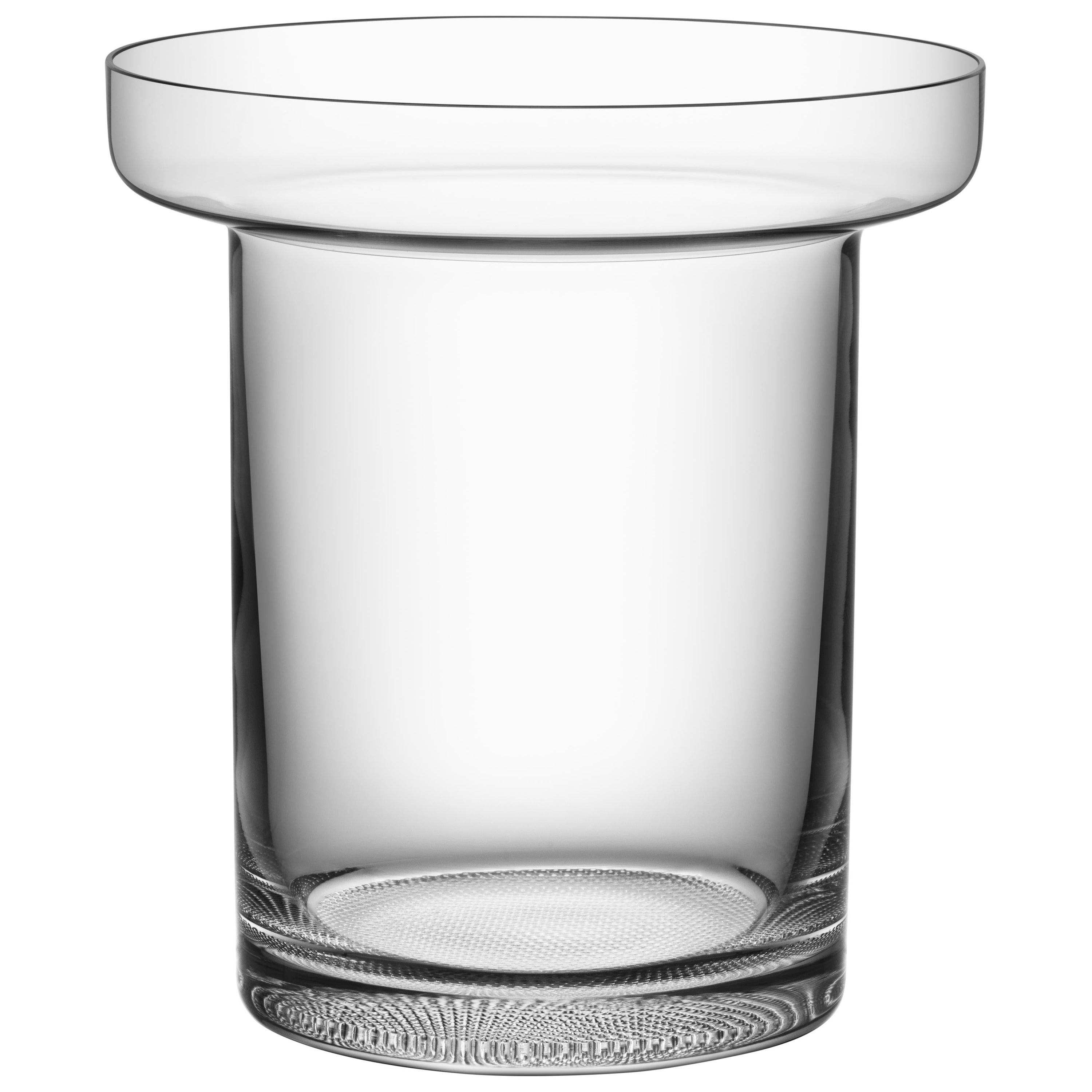 Kosta Boda - Vase bas Limelight transparent