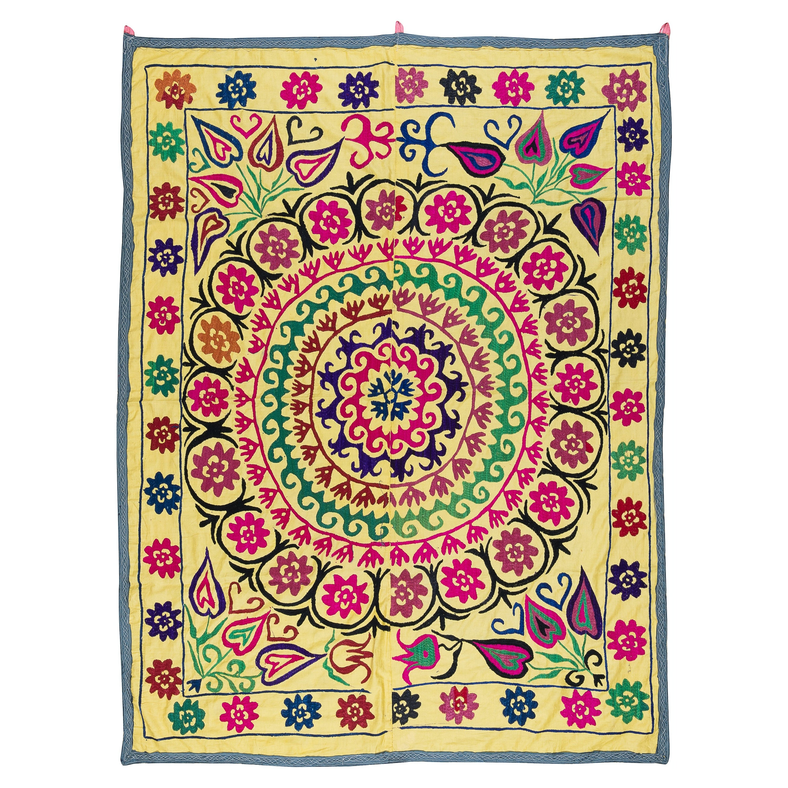 Vintage Cotton Bedspread 53 For Sale on 1stDibs