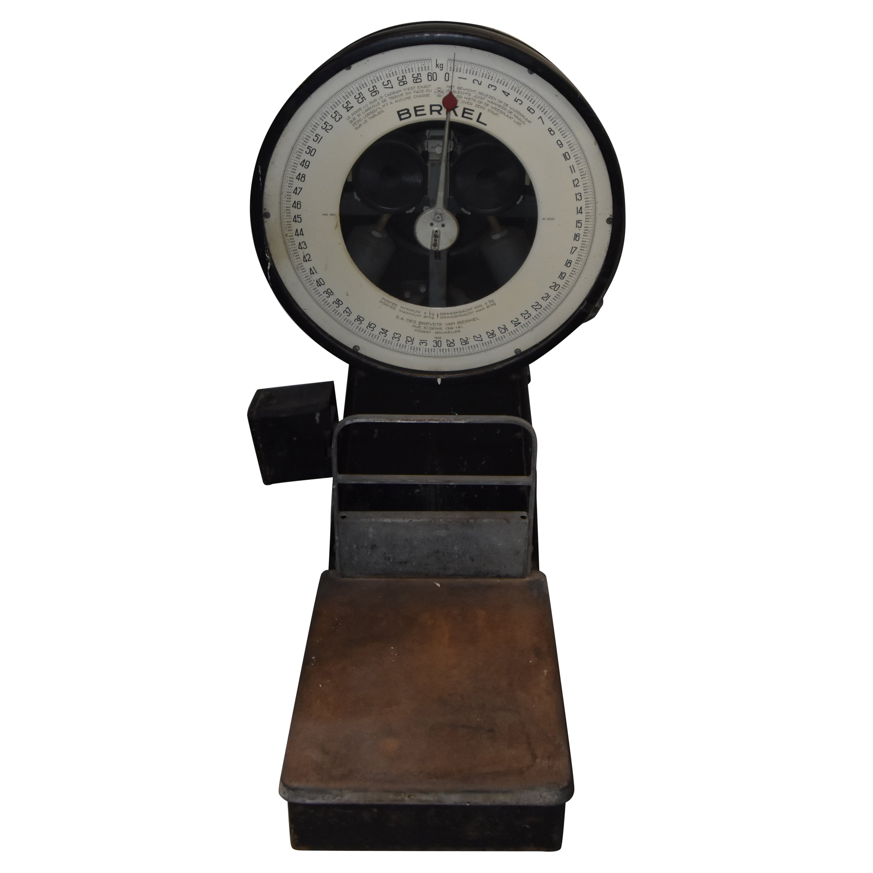 Original vintage scale from the 20th Century 'Designed by Berkel in Belgium'