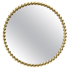 Grand miroir rond Gioiello par Nika Zupanc