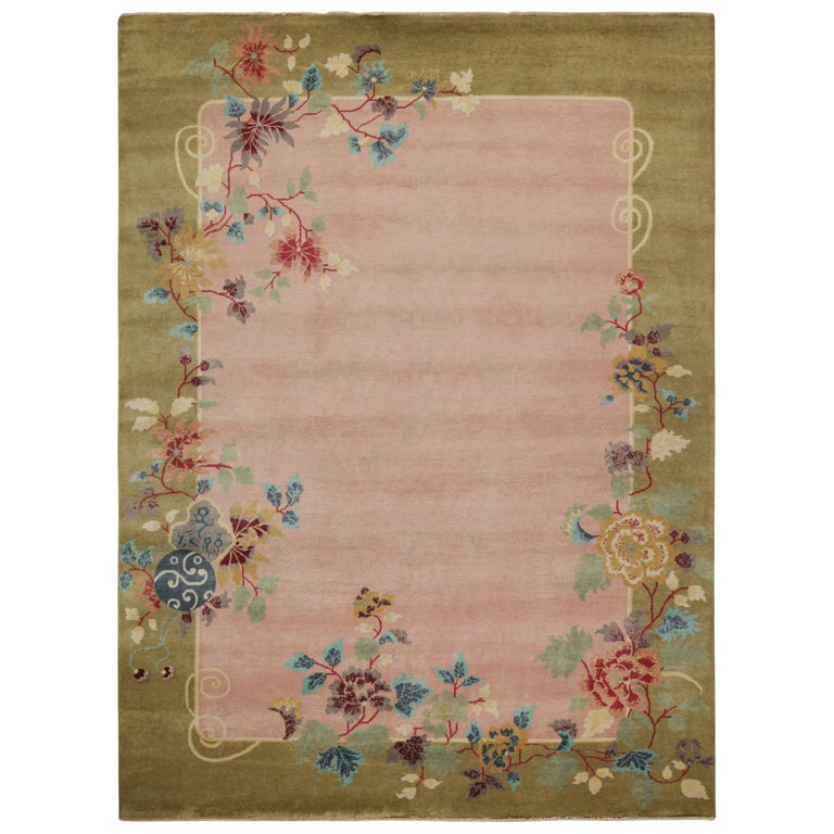 Chinese Art Deco–style rug, new