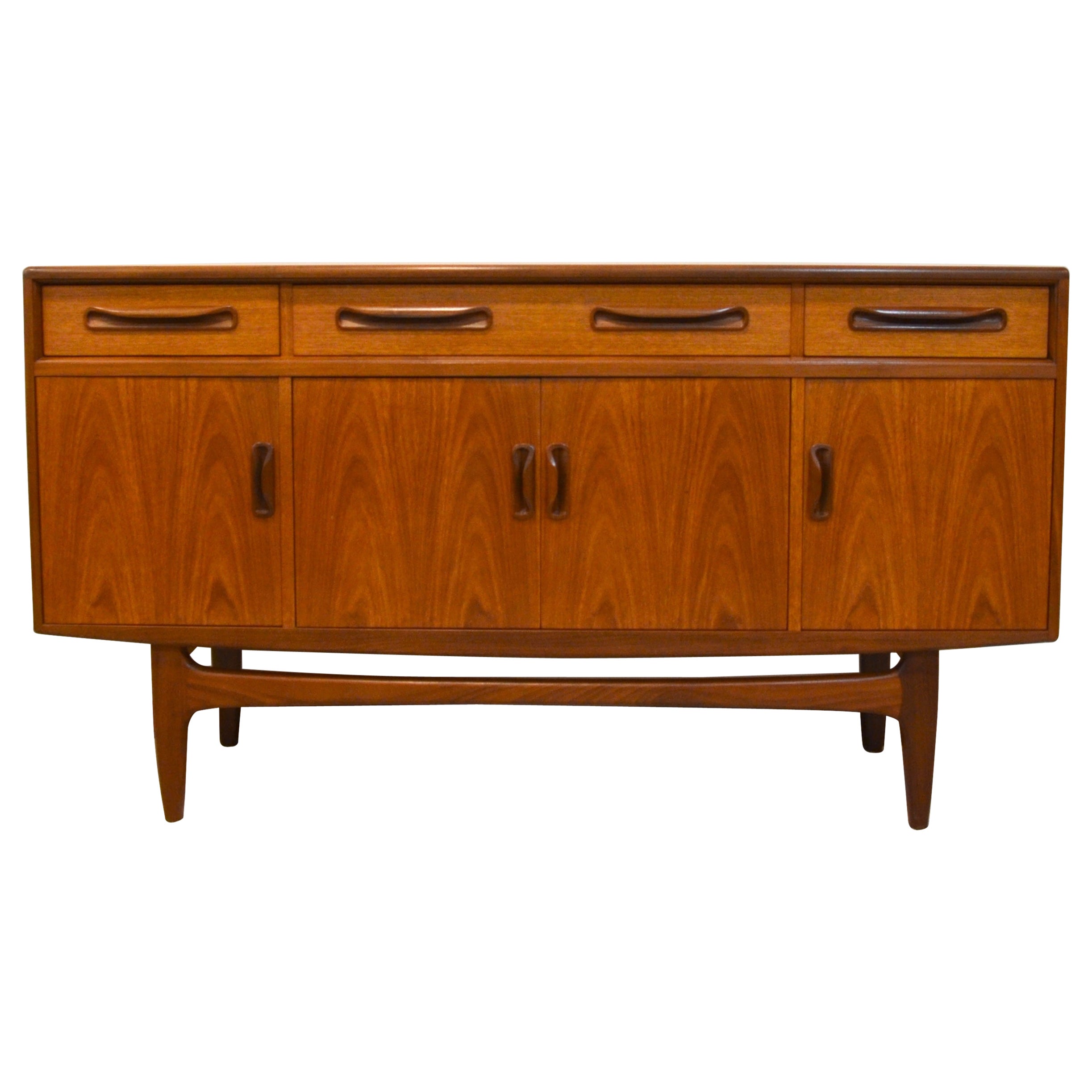 Midcentury Teak Sideboard by v. Wilkins for G-Plan, 60s For Sale