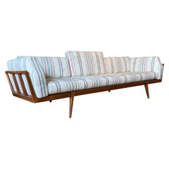 Amazing 1950's Slat Back Sofa by Mel Smilow