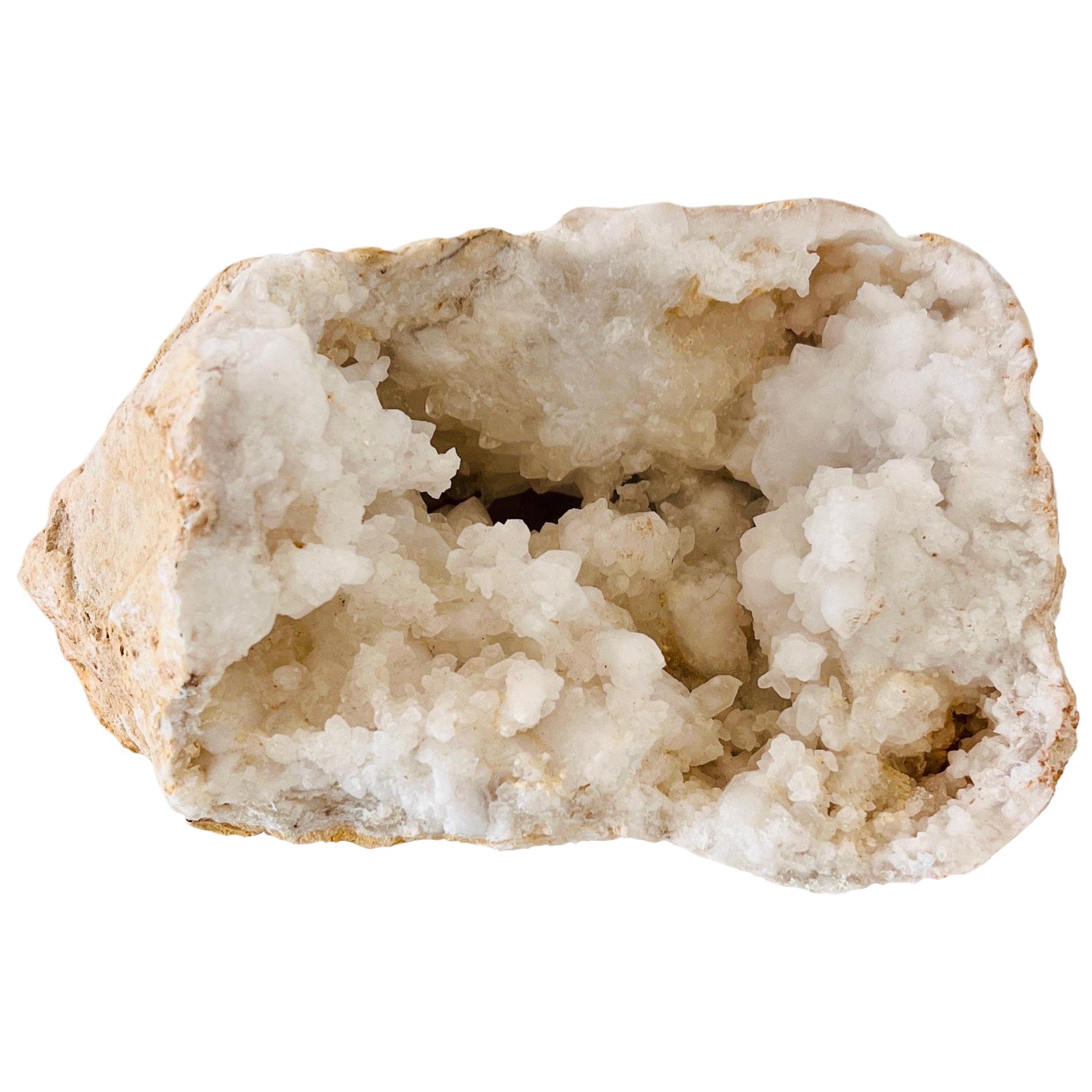 Quarzkristall-Geode  im Angebot