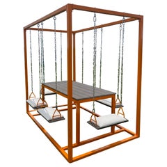 Custom Color 6-Sitzer SwingTable