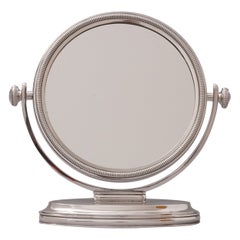 950 Silver Table Mirror by Hermès Paris
