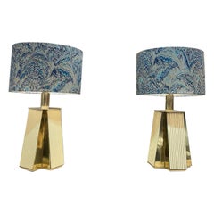 Vintage Pair of Italian Table Lamps, circa 1940
