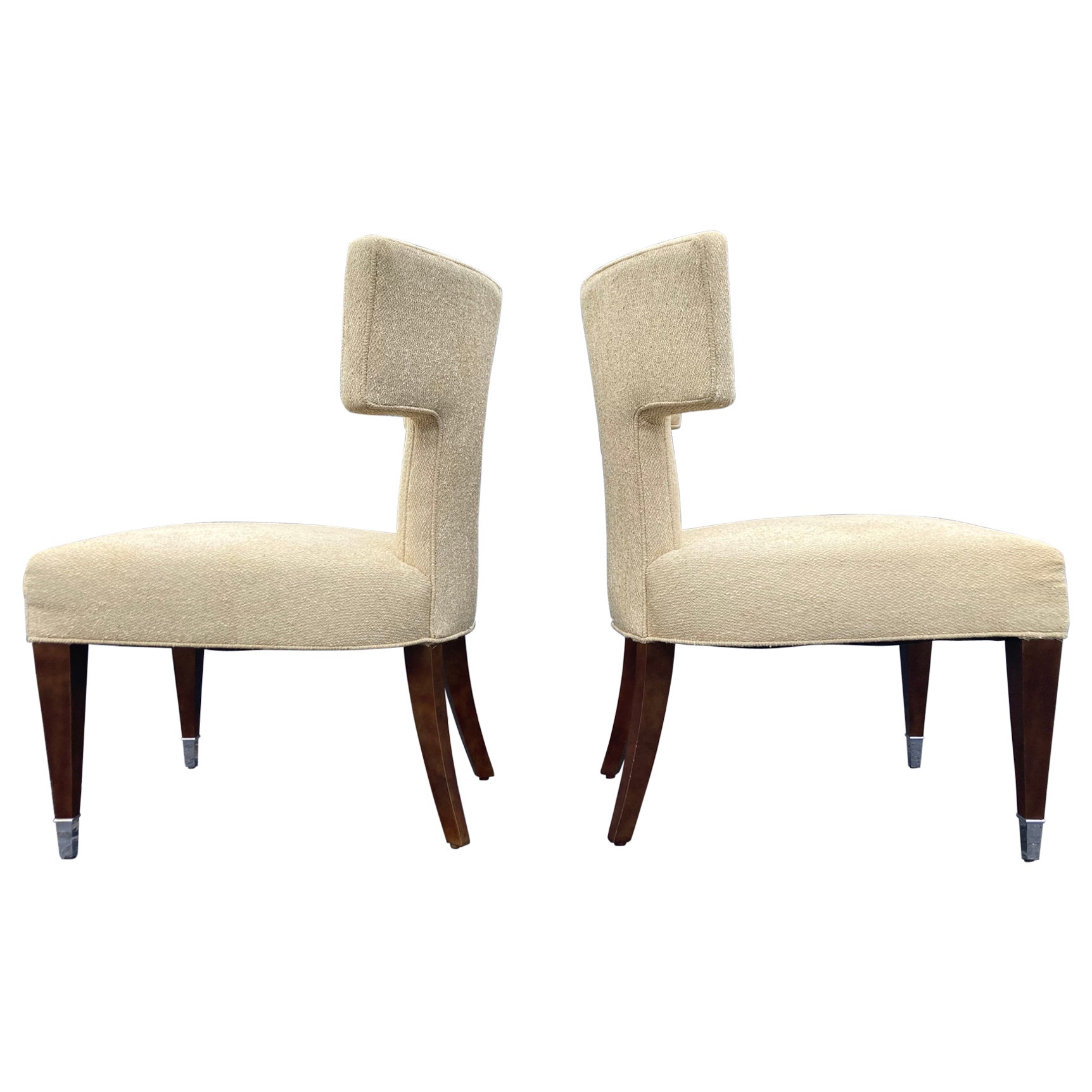 Pair of Chairs Designed by Larry Laslo for Directional  For Sale