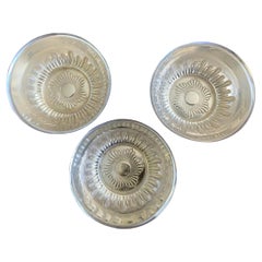 Vintage 1960s Christophe Silver Plate Snack/Serving Bowls - Set of 3