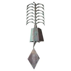 1960s Paolo Soleri 'Pineapple' Bronze Bell