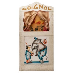 Old Castelet Or Guignol Theater, Period: Early 20th Century