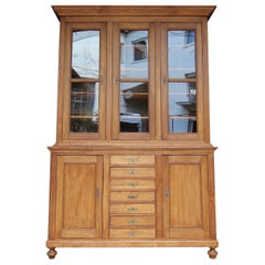 Early 20th Century Buffet Cabinet or Bookcase