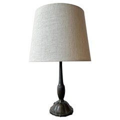 Just Andersen Table Lamp Model D56 in Disko Metal