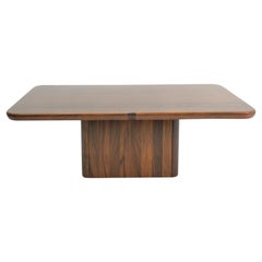 Midcentury Danish Modern Rosewood Coffee Table Designed by Jensen Frøkjær
