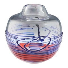 Moser Large Ball Vase Designed by Jiri Suhajek, 1973