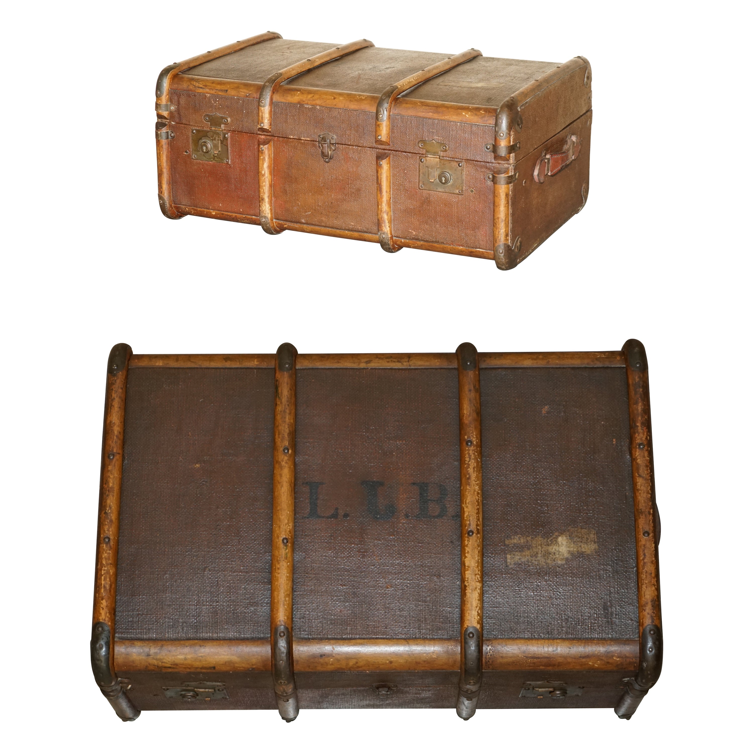 steamer trunk coffee table