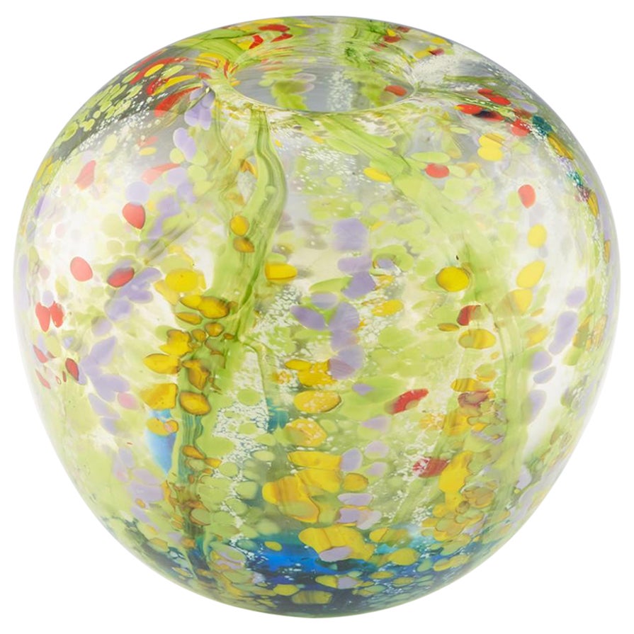 Siddy Langley Country Garden Spherical Vase, 2022 For Sale at 1stDibs