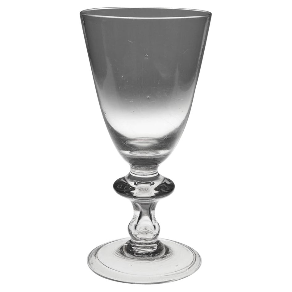 Large Queen Anne Heavy Baluster Goblet, circa 1710 For Sale